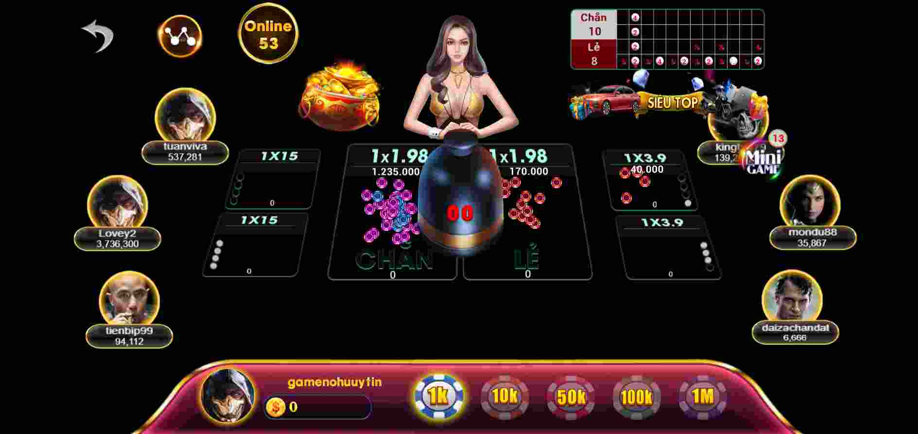 Trò chơi máy đánh bạc 130Bet có thể được chơi trên trang web 130Bet và cũng có sẵn trên các thiết bị di động - 130Bet
